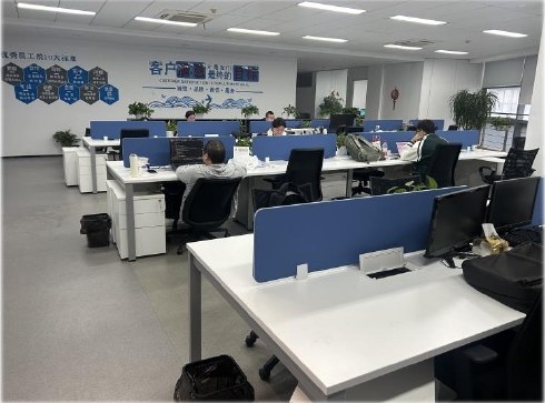 金博软件实施服务团队办公区